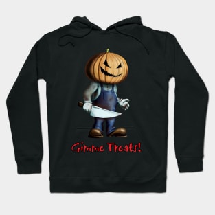 Pumpkin Kid Gimme Treats Halloween Design Hoodie